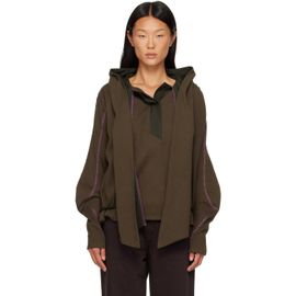 Kiko Kostadinov Kiko Kostadinov Khaki Petrel Pullover Hoodie