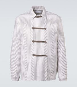 Kiko Kostadinov Kiko Kostadinov Kyan striped cotton poplin shirt