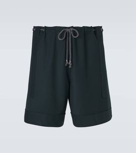 Kiko Kostadinov Kiko Kostadinov Kyan wool-blend shorts