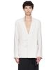 Kiko Kostadinov Kiko Kostadinov Off-White Koru Slim Blazer - 1