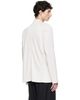 Kiko Kostadinov Kiko Kostadinov Off-White Koru Slim Blazer - 3