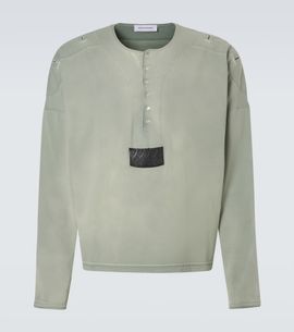 Kiko Kostadinov Kiko Kostadinov Sargo cotton Henley shirt