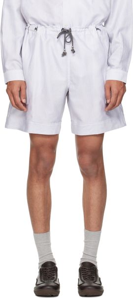 Kiko Kostadinov Kiko Kostadinov White Kyan Shorts