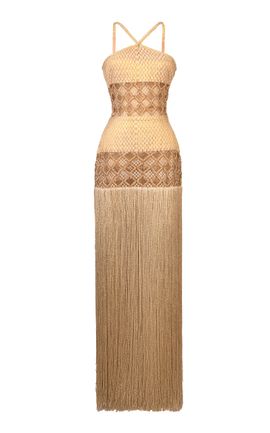 chinese dress ladies Bright Lights Beaded Maxi Dress main image 0