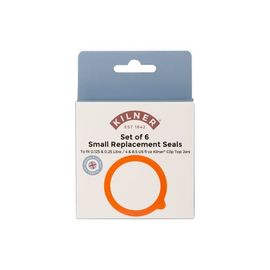 Kilner Kilner Rubber Seals for 4 Ounce Clip Top Jars, Set of 6