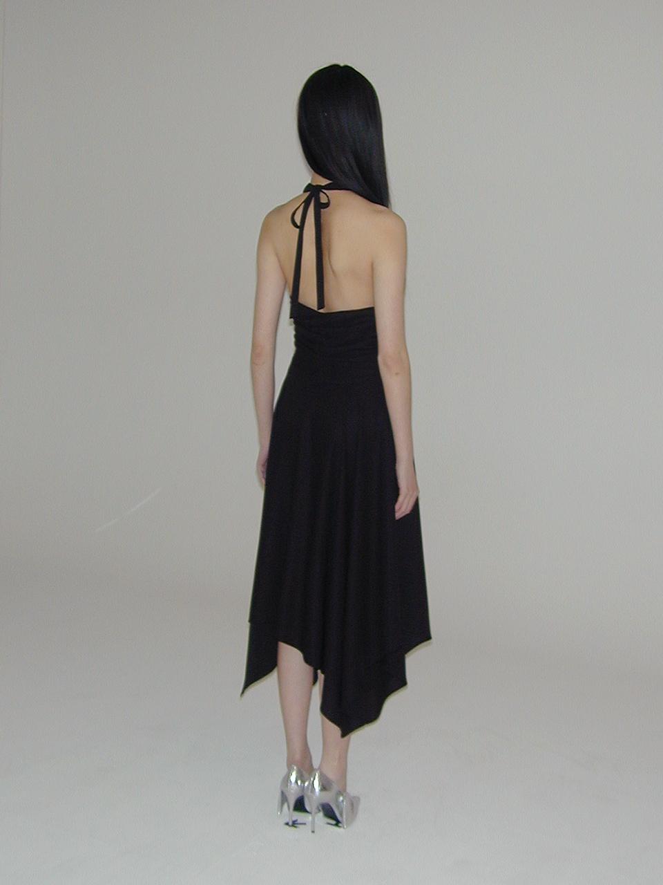 KILO Belted Halter Maxi Dress [Beige]