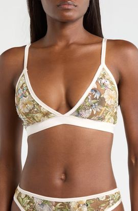 KILO BRAVA KILO BRAVA Sequin Embroidered Bralette