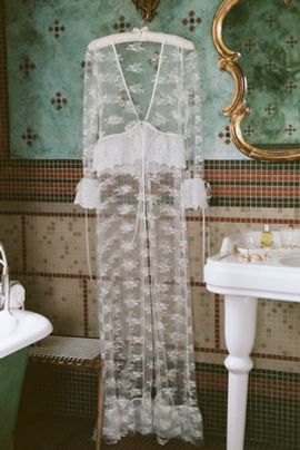 Kilo Brava Ruffle Lace Maxi Robe