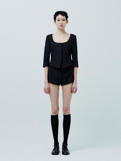 KILO LOW-CUT SHORT JACKET_BLACK