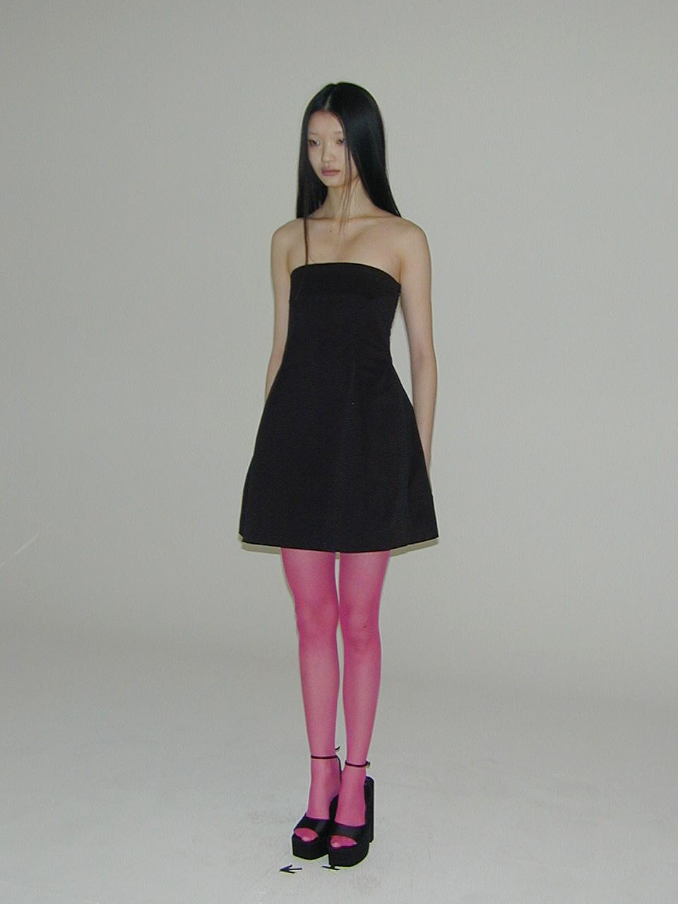 KILO MINI BELL DRESS_BLACK