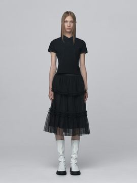 KILO TUTU MIDI SKIRT_BLACK