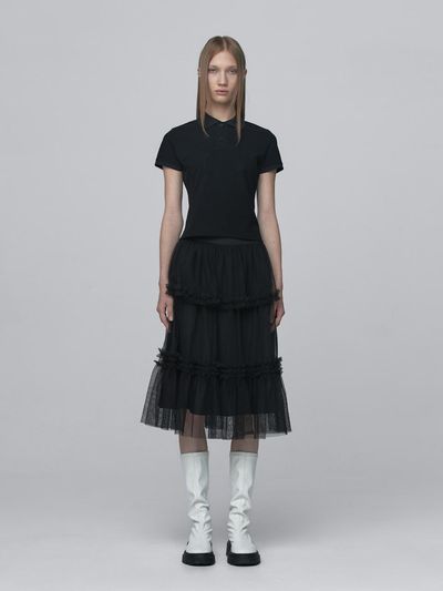 KILO TUTU MIDI SKIRT_BLACK