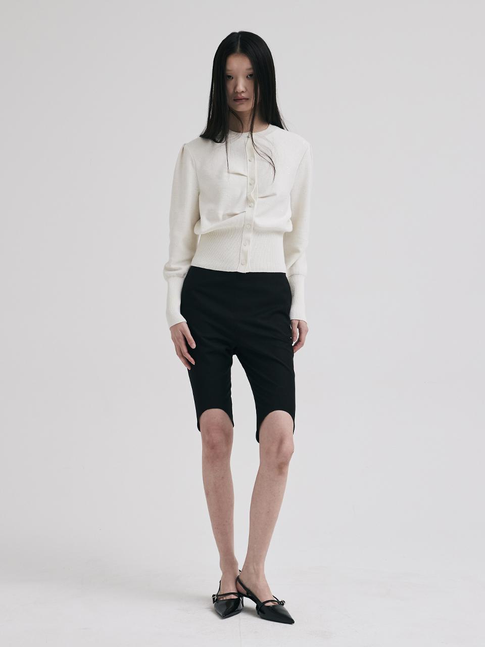 KILO WOOL BIKER PANTS_BLACK