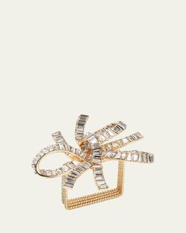 Kim Seybert Jeweled Bow Napkin Rings, Set of 4