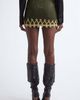 KIM SHUI KIM SHUI Chi Jacquard Miniskirt - 3