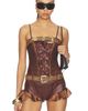 Kim Shui Kim Shui Frontier Lace-up Corset Top - 1
