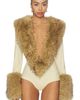 Kim Shui Kim Shui Lily Deep V Bodysuit - 2