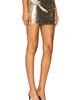 Kim Shui Kim Shui Ling Gold Croc Skirt - 2