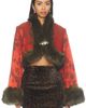 Kim Shui Kim Shui Moon Silk Brocade Cropped Jacket - 1