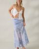 Kimchi Blue Kimchi Blue All About Town Godet Maxi Skirt in Mulberry, Women's at Urban Outfitters - 1