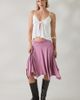 Kimchi Blue Kimchi Blue Andi Asymmetric Hanky Hem Midi Skirt in Mauve, Women's at Urban Outfitters - 2