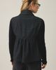 Kimchi Blue Kimchi Blue Annabel Babydoll Knit Sleeve Peacoat Jacket in Grey, Women's at Urban Outfitters - 2