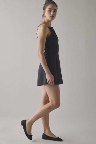 urban outfitters black dress open back Urban Outfitters