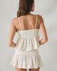 Kimchi Blue Kimchi Blue Coffee Date Flutter Lace Trim Shorts 2-Piece Set Top in Ivory, Women's at Urban Outfitters - 4