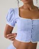 Kimchi Blue Kimchi Blue Daniella Mini Skort 2-Piece Set in Lavender, Women's at Urban Outfitters - 4