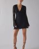 Kimchi Blue Kimchi Blue Delicate Dreams Lace Bell Sleeve Mini Dress in Black, Women's at Urban Outfitters - 3