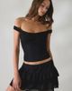 Kimchi Blue Kimchi Blue Getaway Crochet + Lace Skirt 2-Piece Set in Black, Women's at Urban Outfitters - 1