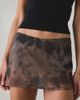 Kimchi Blue Kimchi Blue Kyla Sheer Mesh Mini Skort in Brown, Women's at Urban Outfitters - 2