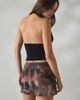Kimchi Blue Kimchi Blue Kyla Sheer Mesh Mini Skort in Brown, Women's at Urban Outfitters - 4