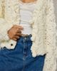 Kimchi Blue Kimchi Blue Misty Chunky Hand Knit Cardigan in Ivory, Women's at Urban Outfitters - 3