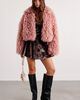 Kimchi Blue Kimchi Blue Mon Amour Velvet Drop Waist Mini Dress in Brown, Women's at Urban Outfitters - 2