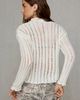 Kimchi Blue Kimchi Blue Phoebe Ribbed Mock Neck Sweater in Ivory, Women's at Urban Outfitters - 5