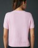 Kimchi Blue Kimchi Blue Rachel Short Sleeve Cardigan in Pink, Women's at Urban Outfitters - 4