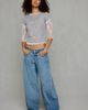 Kimchi Blue Kimchi Blue Rea Sheer Lace 3/4 Sleeve Top in Ivory, Women's at Urban Outfitters - 2
