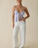 Kimchi Blue Kimchi Blue Rosie Pointelle Split-Front Flyaway Cami in Lilac, Women's at Urban Outfitters - 1