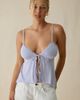 Kimchi Blue Kimchi Blue Rosie Pointelle Split-Front Flyaway Cami in Lilac, Women's at Urban Outfitters - 2