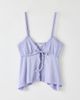 Kimchi Blue Kimchi Blue Rosie Pointelle Split-Front Flyaway Cami in Lilac, Women's at Urban Outfitters - 5