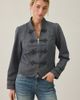 Kimchi Blue Kimchi Blue Ryder Frog Fastening Military Jacket in Grey, Women's at Urban Outfitters - 1