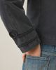 Kimchi Blue Kimchi Blue Ryder Frog Fastening Military Jacket in Grey, Women's at Urban Outfitters - 3
