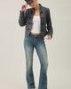 Kimchi Blue Kimchi Blue Ryder Frog Fastening Military Jacket in Grey, Women's at Urban Outfitters - 5