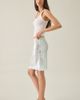 Kimchi Blue Kimchi Blue Sammi Lace Trim Semi-Sheer Sequin Midi Skirt in Light Blue, Women's at Urban Outfitters - 3