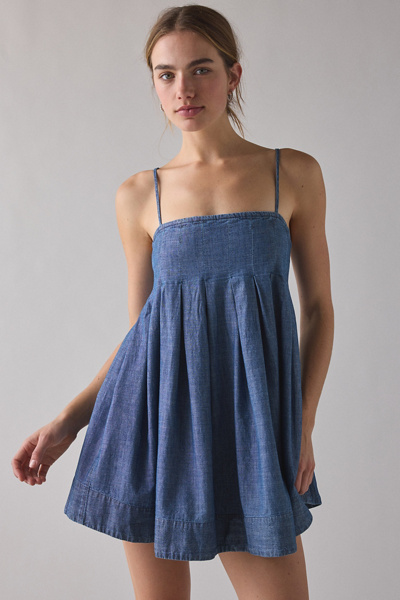 strapless open back dress Women Solid Pink Dobby Weave Sweetheart Neck Backless Tie-Up Flounce Hem  Pleated A-Line Midi Dress