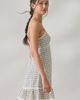 Kimchi Blue Kimchi Blue Willow + Wisp Lace Trim Babydoll Mini Dress in Ivory Combo, Women's at Urban Outfitters - 3