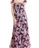 Kimi & Kai Kimi & Kai Acey Smocked Maternity Maxi Dress - 1