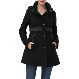 Kimi & Kai Kimi & Kai Adeline Wool Blend Maternity Coat