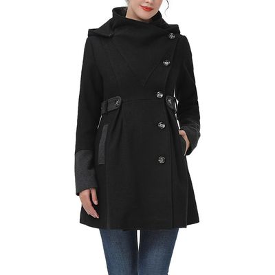 Kimi & Kai Kimi & Kai Harper Maternity Wool Coat